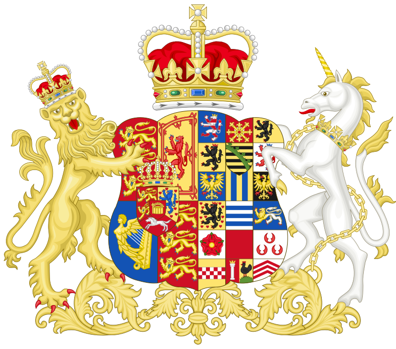 阿德萊德公主從1830年開始使用的紋章