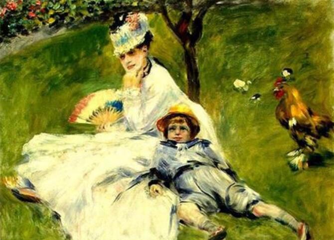 Monet lady