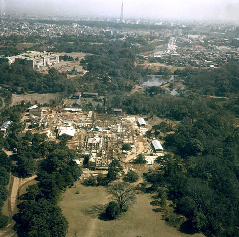 1959年(昭和34年）4月東宮御所修建時