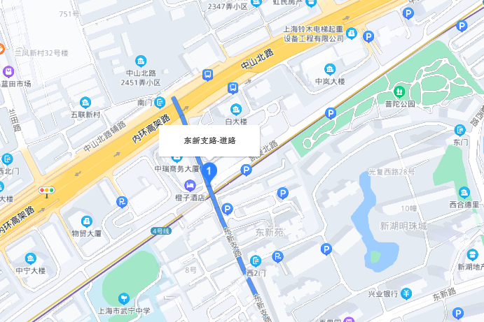 東新支路 東新支路