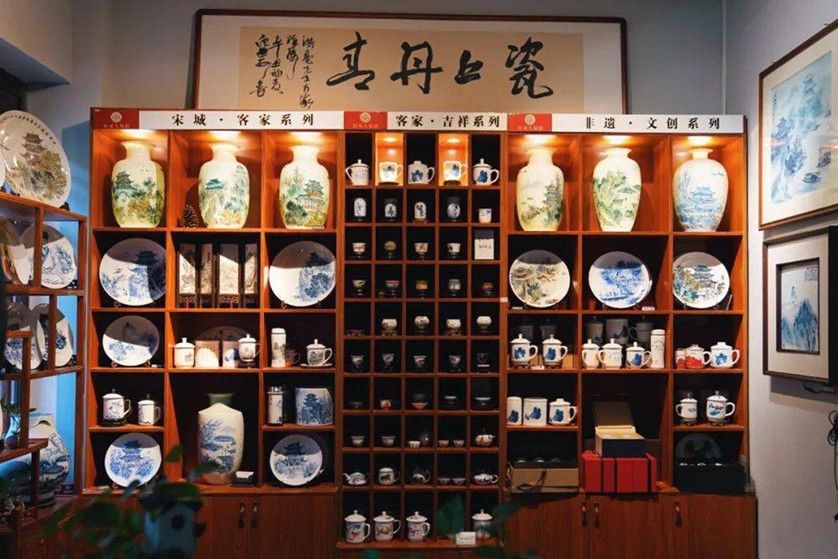 客家瓷畫 客家瓷畫