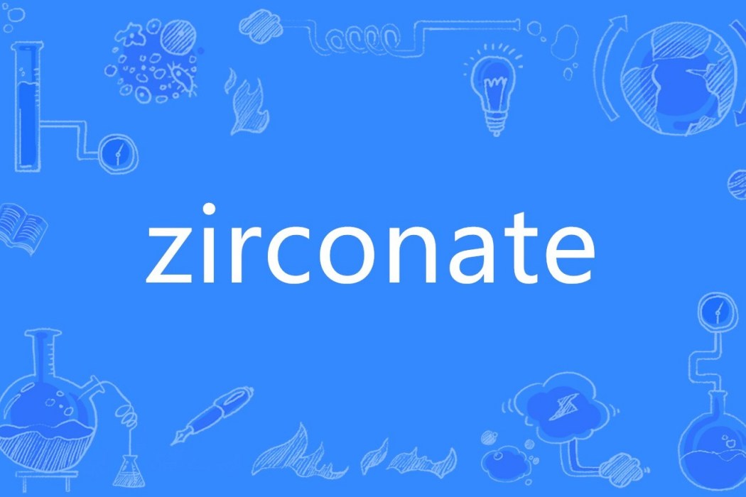 zirconate zirconate