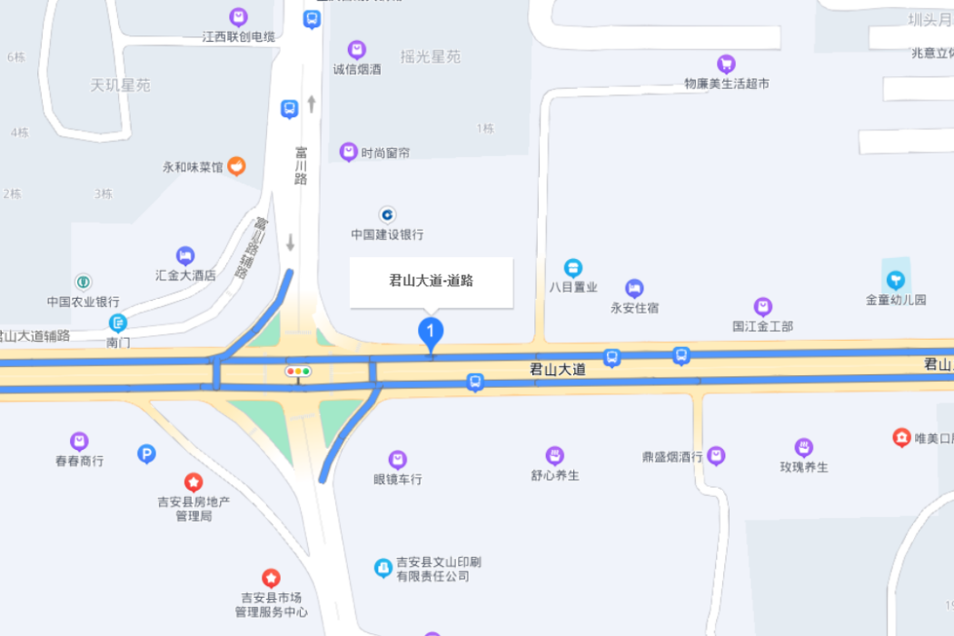 君山大道(中國江西省吉安市君山大道) 君山大道(中國江西省吉安市君山大道)
