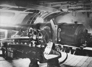 1890年以後蠻橫級改進的6英寸後膛速射炮