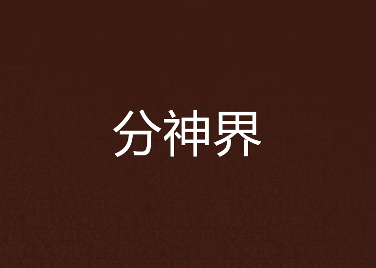 分神界 分神界