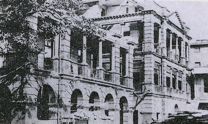 南通學院農科、紡科1942年上海重慶路原校址