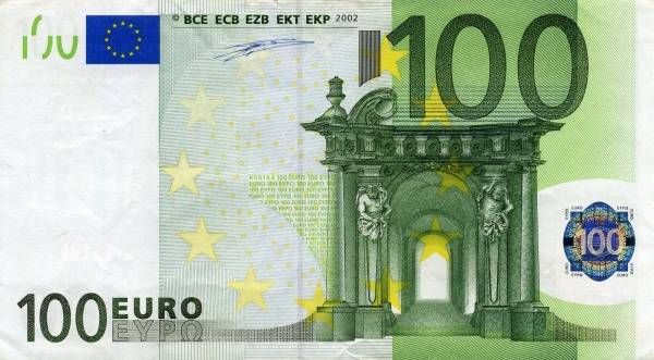 一百歐元紙幣