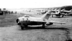 志願軍米格-15機群