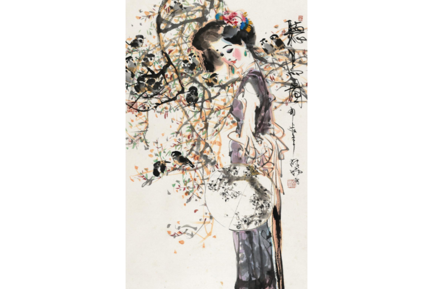 聽鳥圖 聽鳥圖