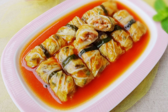 茄汁菜包 茄汁菜包