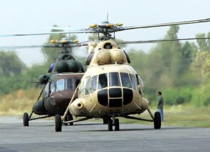 俄制米17直升機