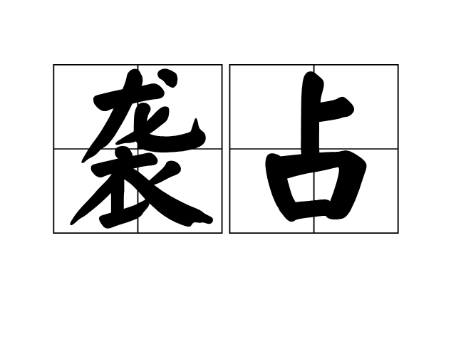 襲占 襲占