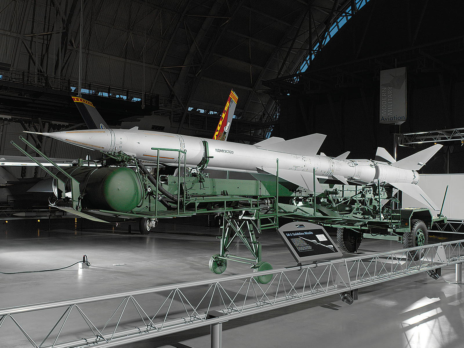 博物館展出的薩姆-2防空飛彈