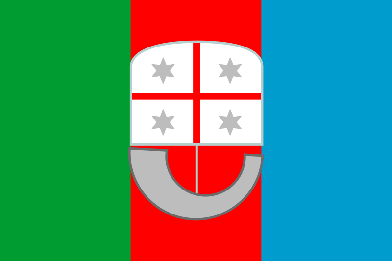 利古里亞大區區旗