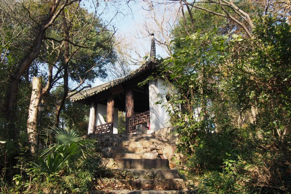 讀書台石亭 讀書台石亭