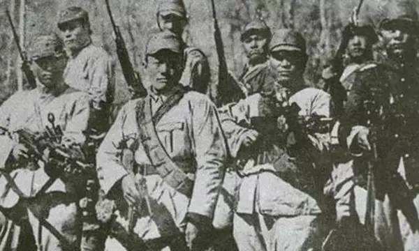 楊靖宇領導的抗聯第一路軍警衛旅部分官兵
