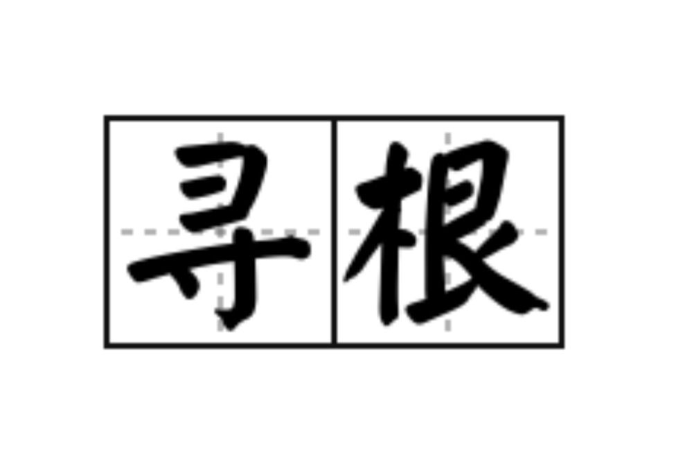 尋根(漢語辭彙) 尋根(漢語辭彙)