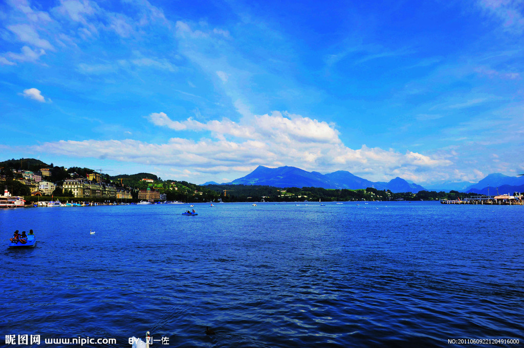 美麗的琉森湖