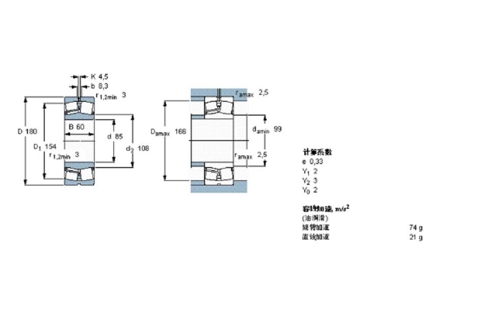 SKF 22317EJA/VA406軸承 SKF 22317EJA/VA406軸承