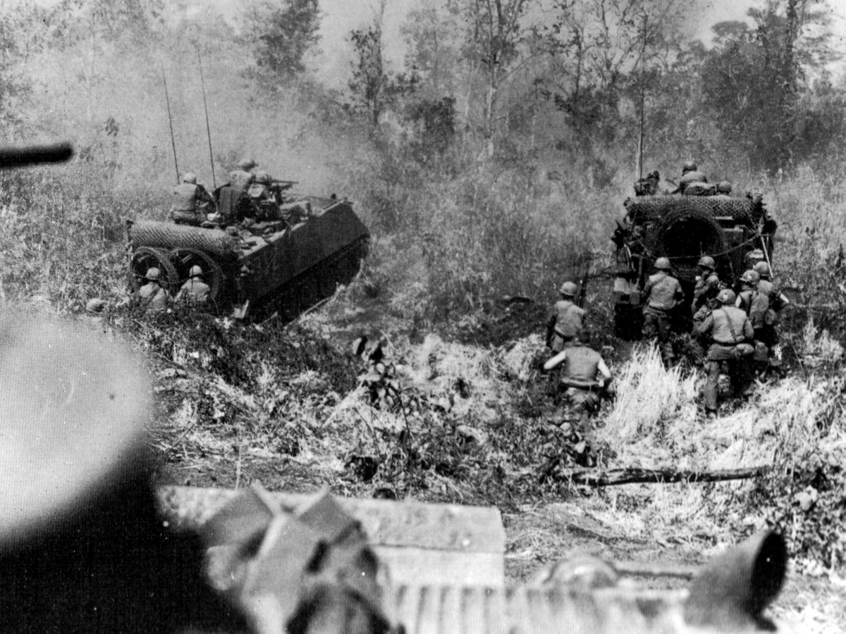 M113裝甲輸送車在越南戰爭中