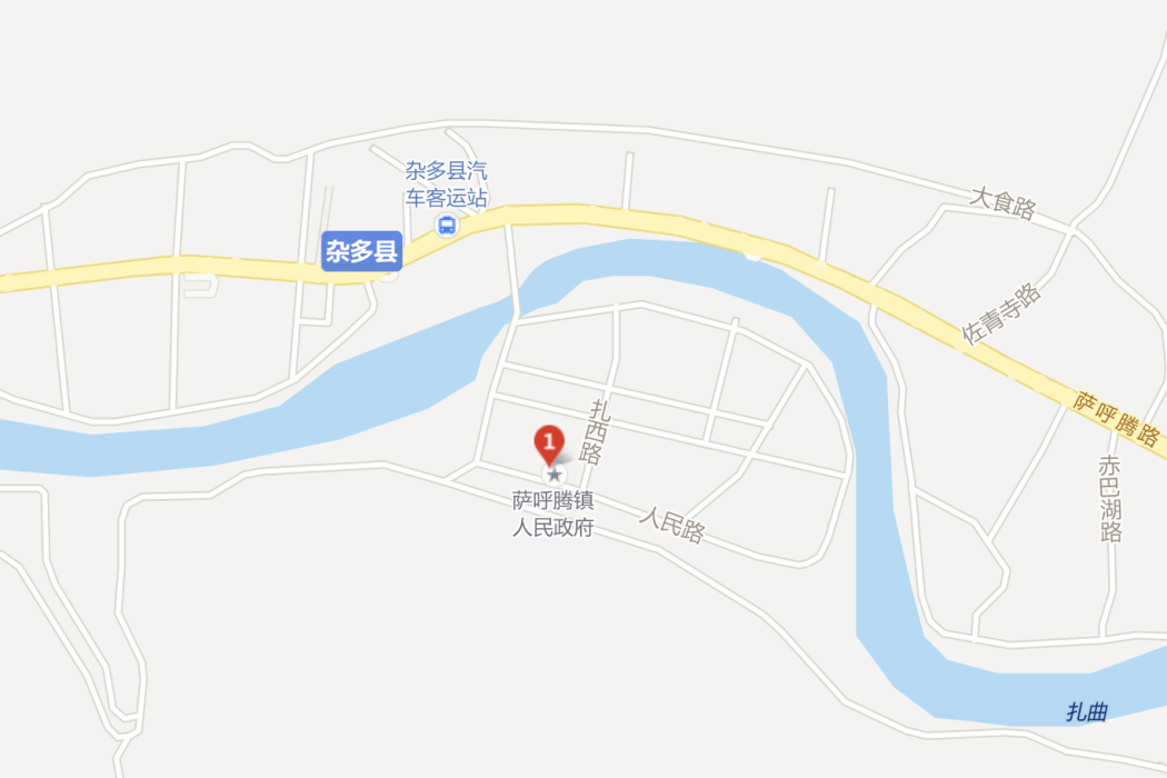 薩呼騰鎮 薩呼騰鎮