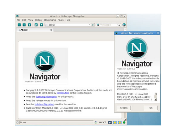 網景瀏覽器(Netscape Navigator) 網景瀏覽器(Netscape Navigator)