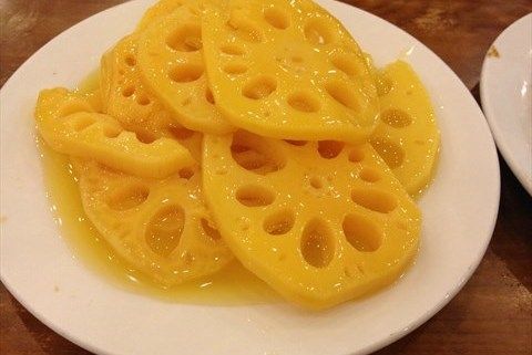 橙汁泡藕 橙汁泡藕
