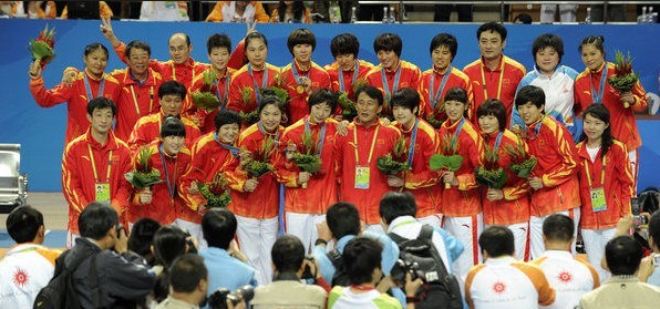 中國女手首奪亞運會冠軍