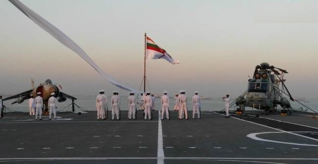 維拉特號航母退役儀式