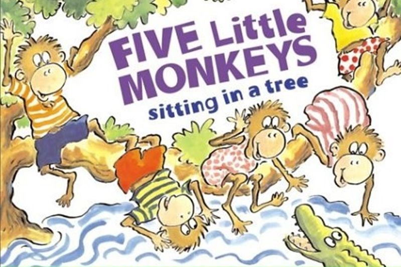 Five Little Monkeys Sitting in a Tree Five Little Monkeys Sitting in a Tree