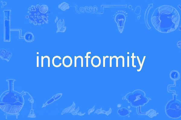inconformity inconformity