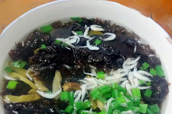 蝦皮通菜湯 蝦皮通菜湯