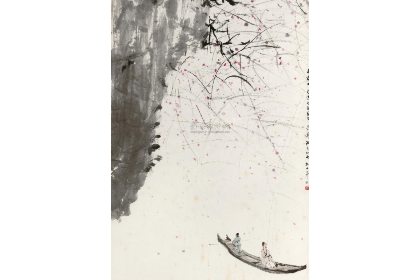 碧溪游舟圖 碧溪游舟圖
