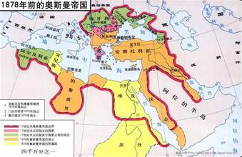 奧斯曼帝國版圖