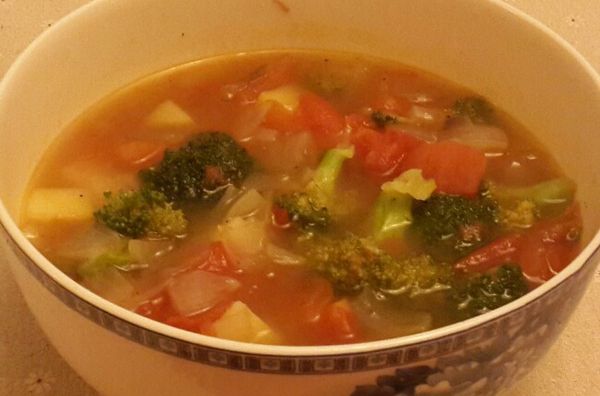 番茄牛肉蔬菜湯