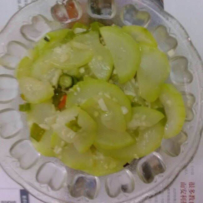清炒浦瓜 清炒浦瓜