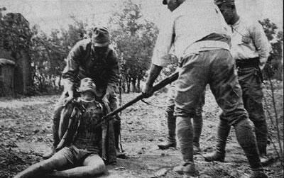1938年4月徐州會戰，日軍殺害中國百姓