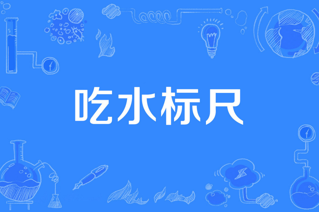 吃水標尺 吃水標尺