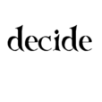 decide(英語單詞)