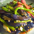 茄子燒豆角 茄子燒豆角
