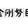 金剛努目 金剛努目
