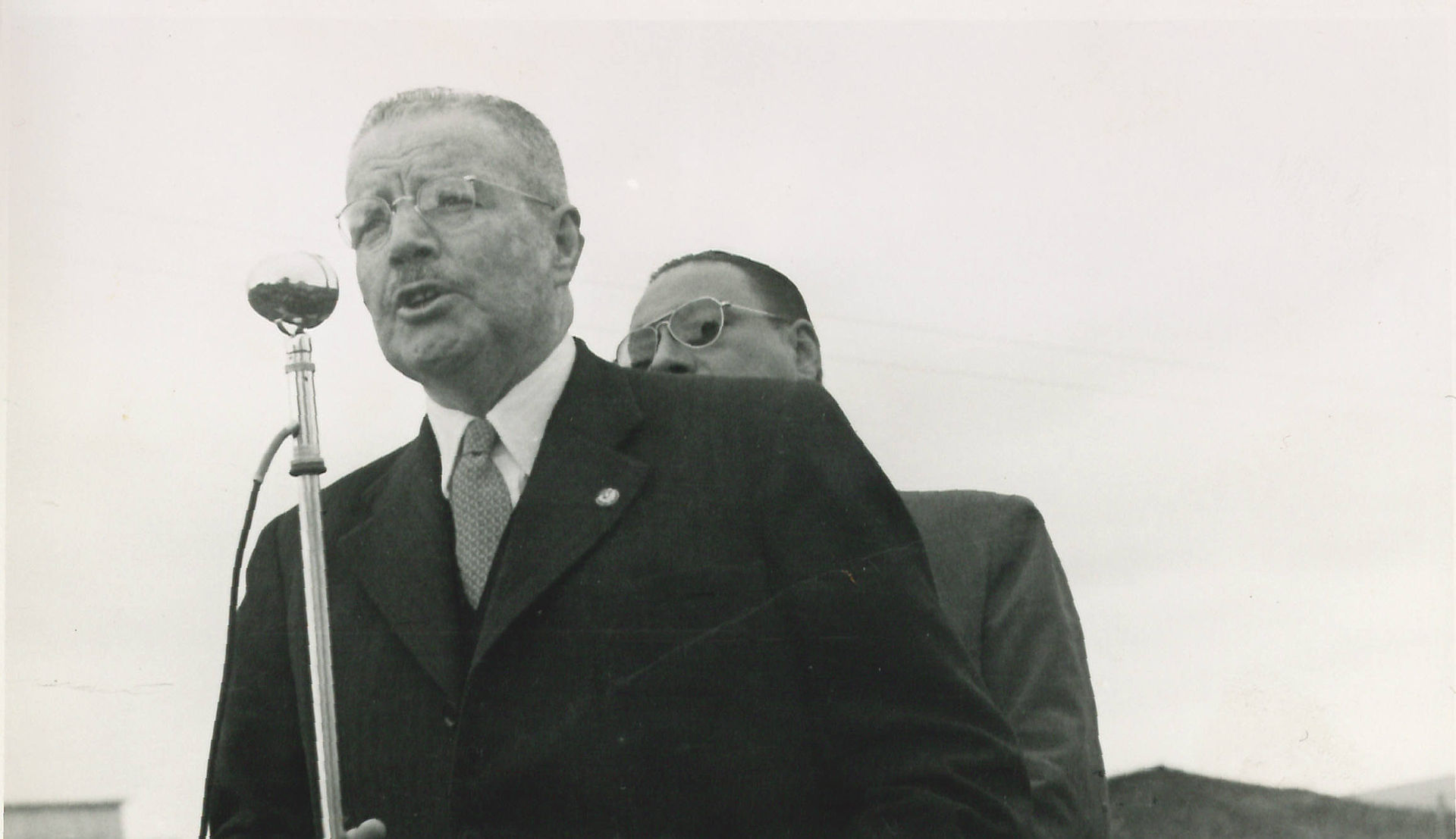 1952年，總統競選期間的伊瓦涅斯