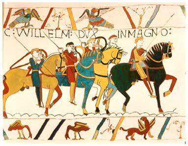 描繪黑斯廷斯戰役的貝葉掛毯