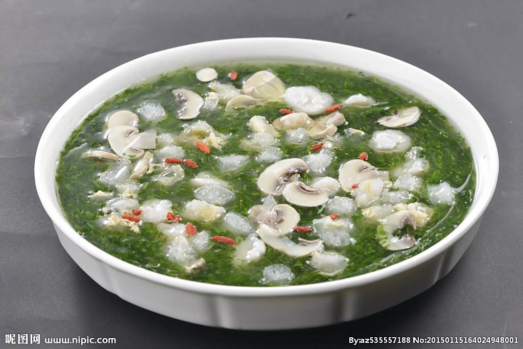 薺菜參肉湯