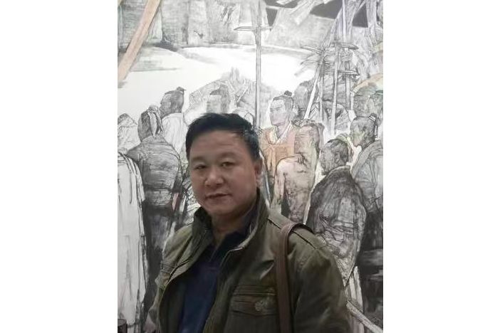 張生進(甘肅畫院藝委會秘書長，甘肅畫院青年畫院院長、一級美術師)