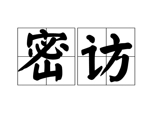 密訪 密訪