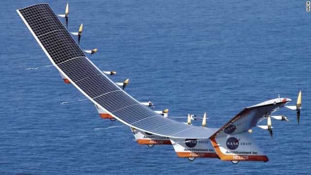 “太陽神”號無人太陽能飛機原型