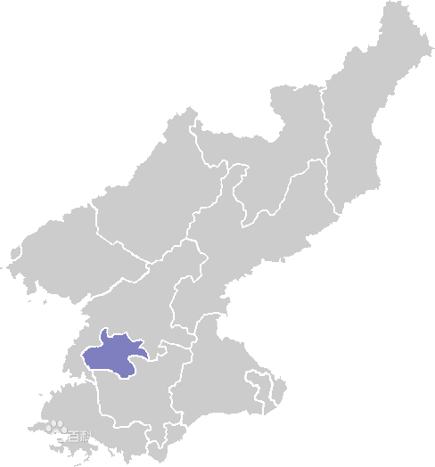 平壤在朝鮮的位置