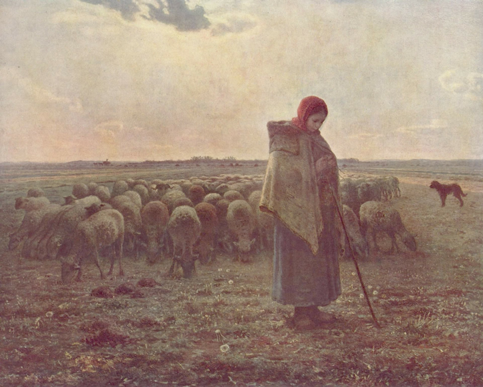 可愛的牧羊女