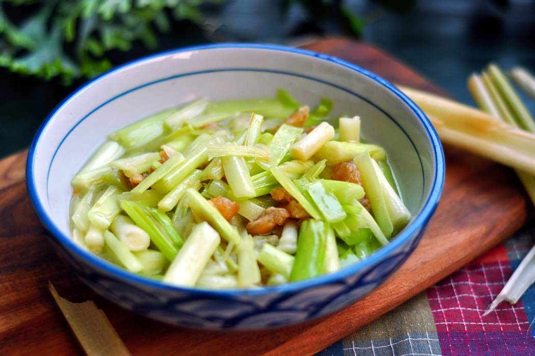 上湯蒲菜